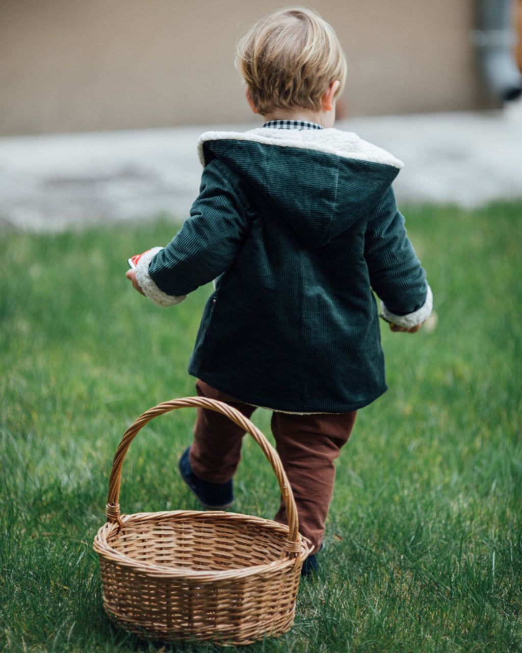 Pantalon enfant velours ARBOUSIER