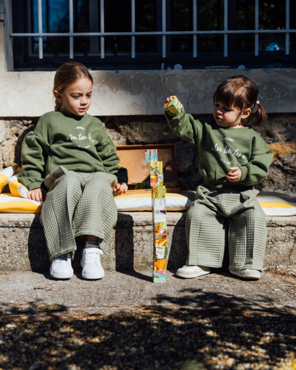 Sweat femme vert olive MAGNOLIA