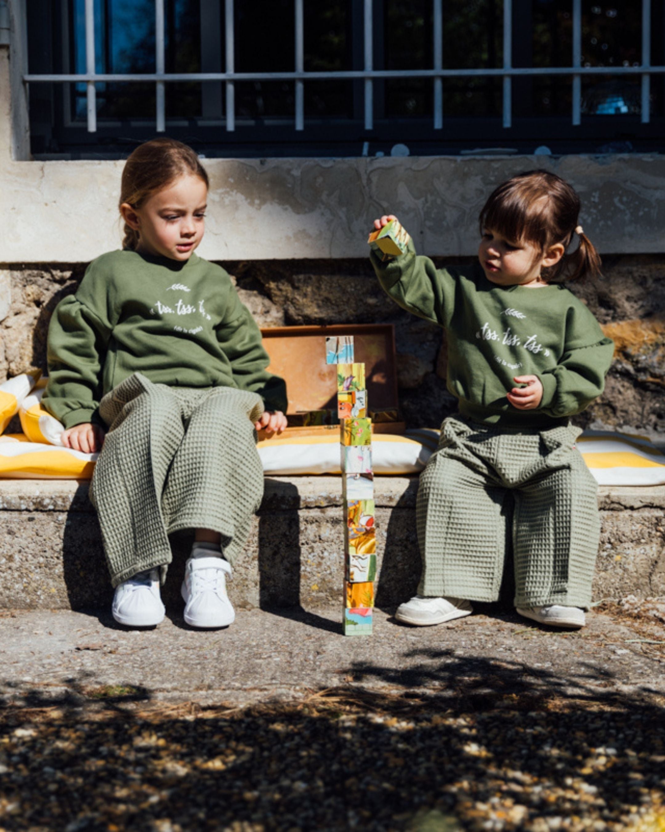 Sweat femme vert olive MAGNOLIA