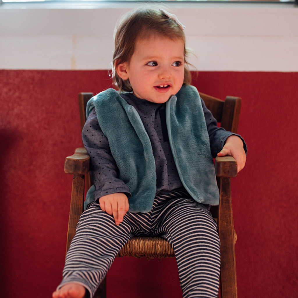 Gilet LOUISON / Douillette sauge