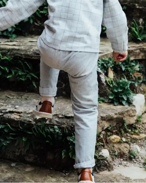 Pantalon enfant velours réversible ARBOUSIER