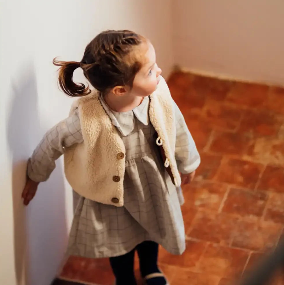 Gilet berger enfant reversible CHÊNE