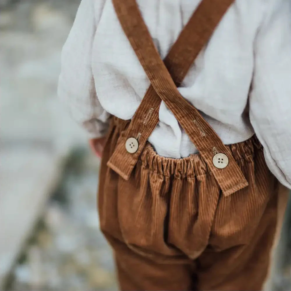 Chemise garçon double gaze CEDRAT