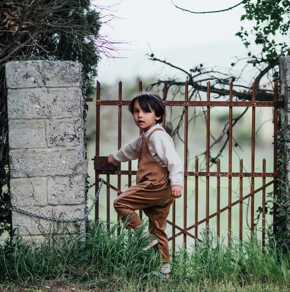 Chemise garçon double gaze CEDRAT