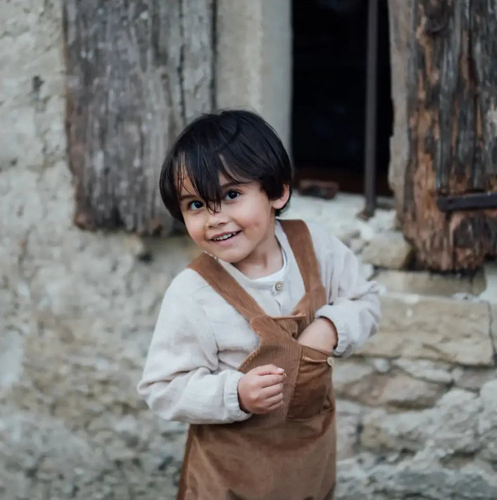 Salopette enfant velours OLIVIER