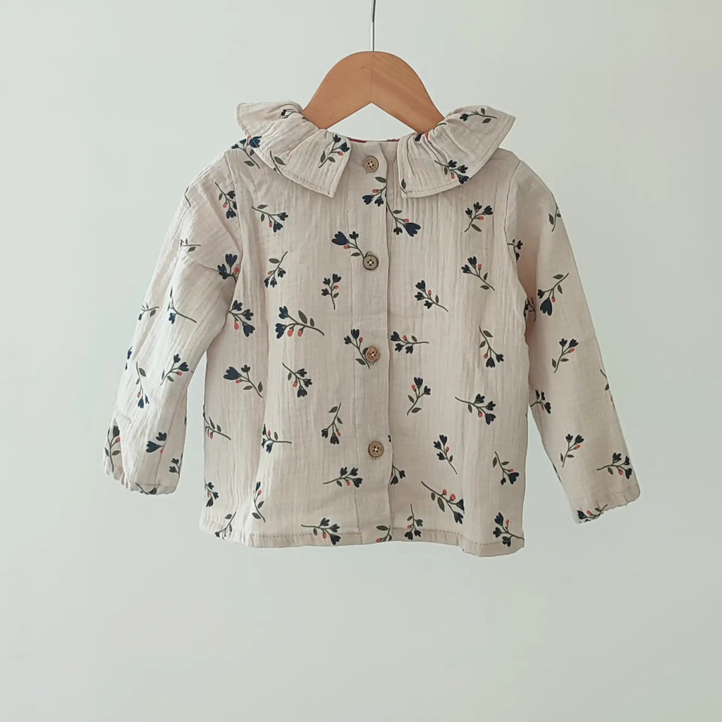 Blouse bébé fleurie LAURIER