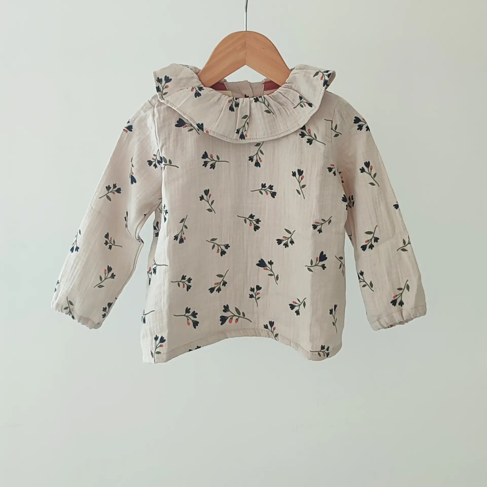 Blouse bébé fleurie LAURIER