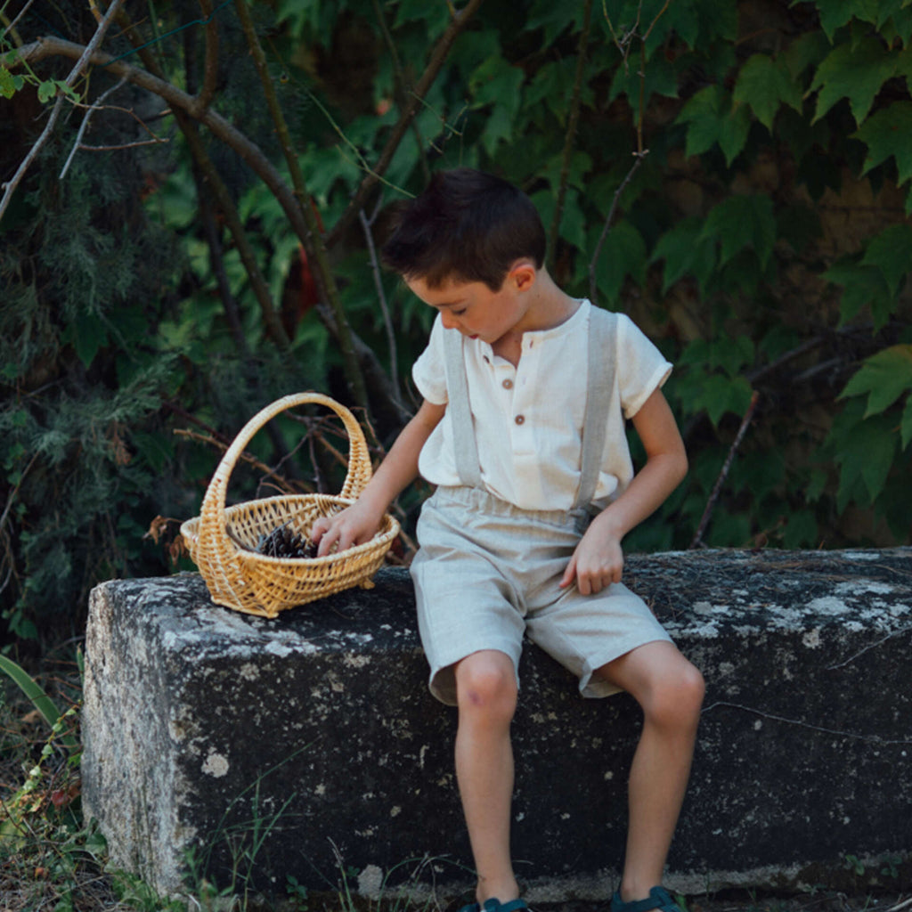 Bermuda cérémonie garçon CITRONNIER