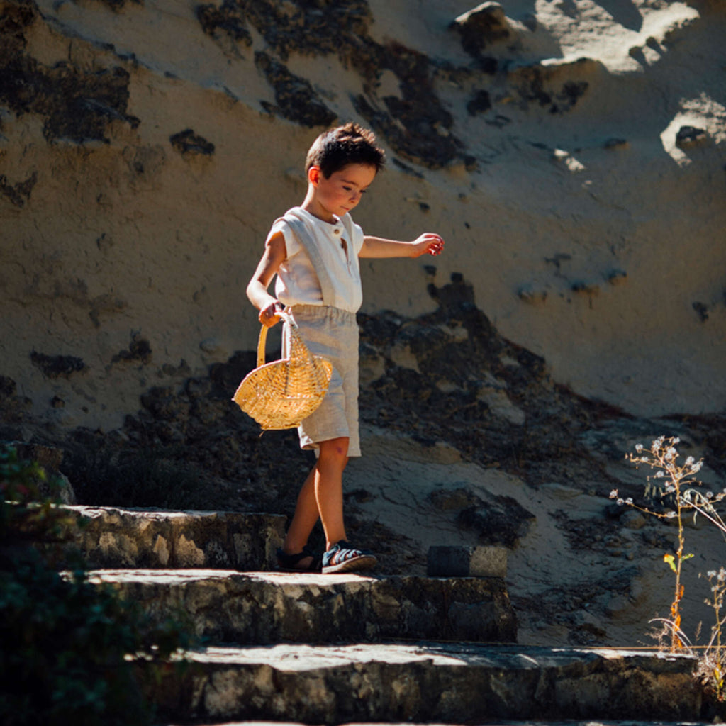 Bermuda cérémonie garçon CITRONNIER