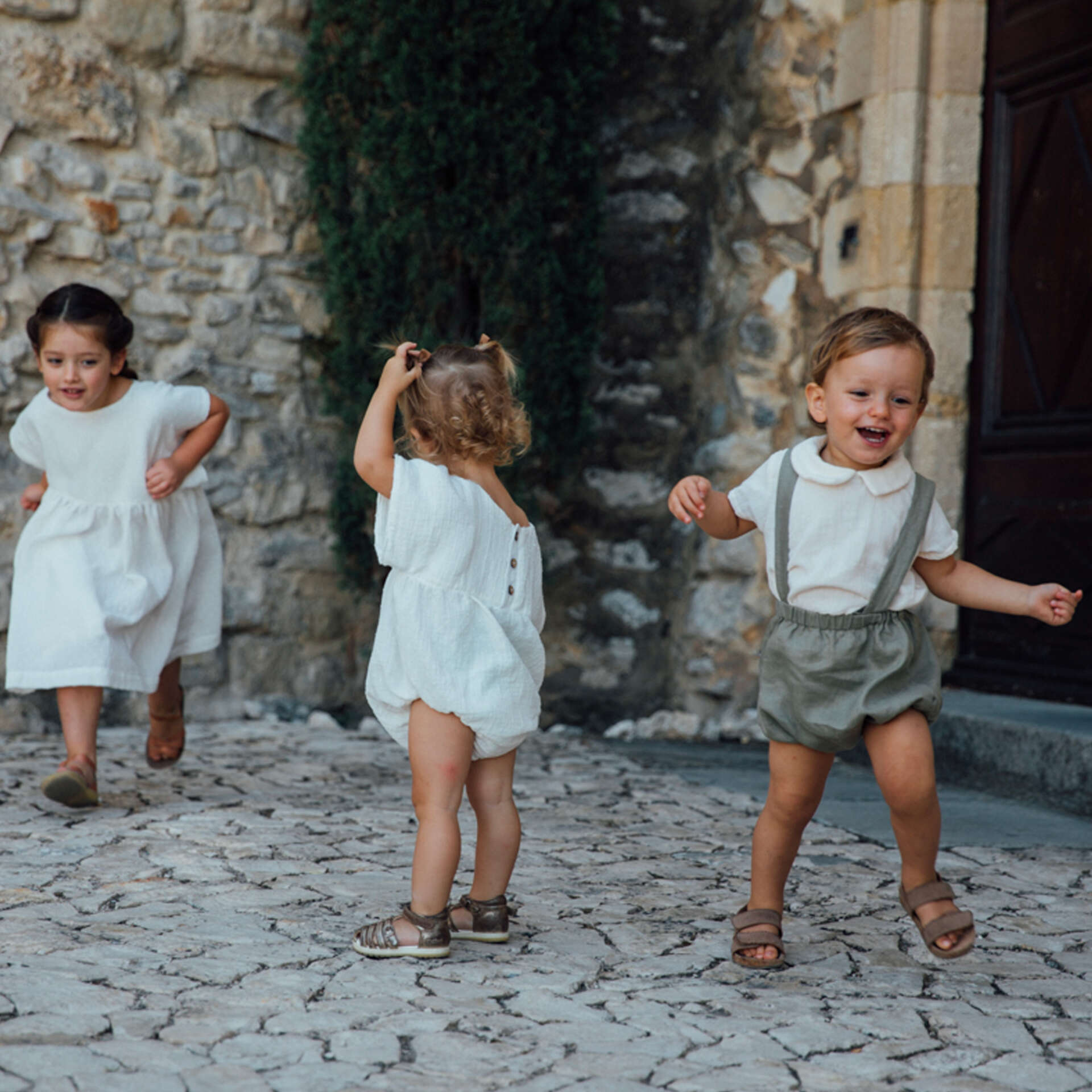 Top double gaze bébé BAMBOU