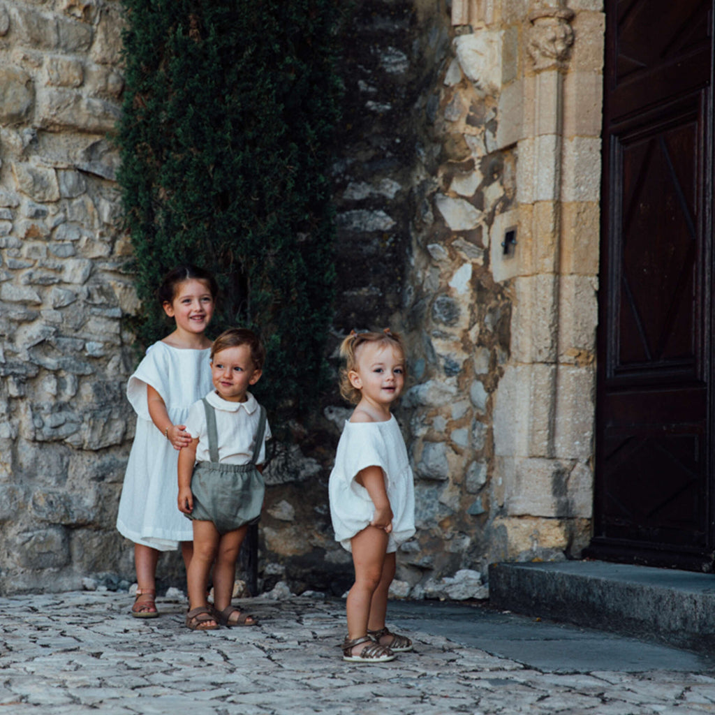 Top double gaze bébé BAMBOU