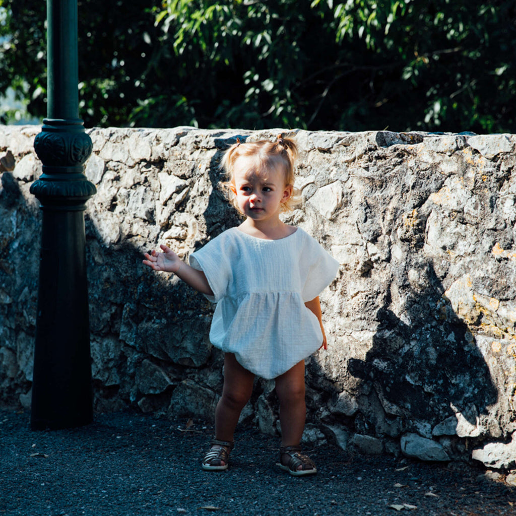 Barboteuse bébé cérémonie JUJUBE