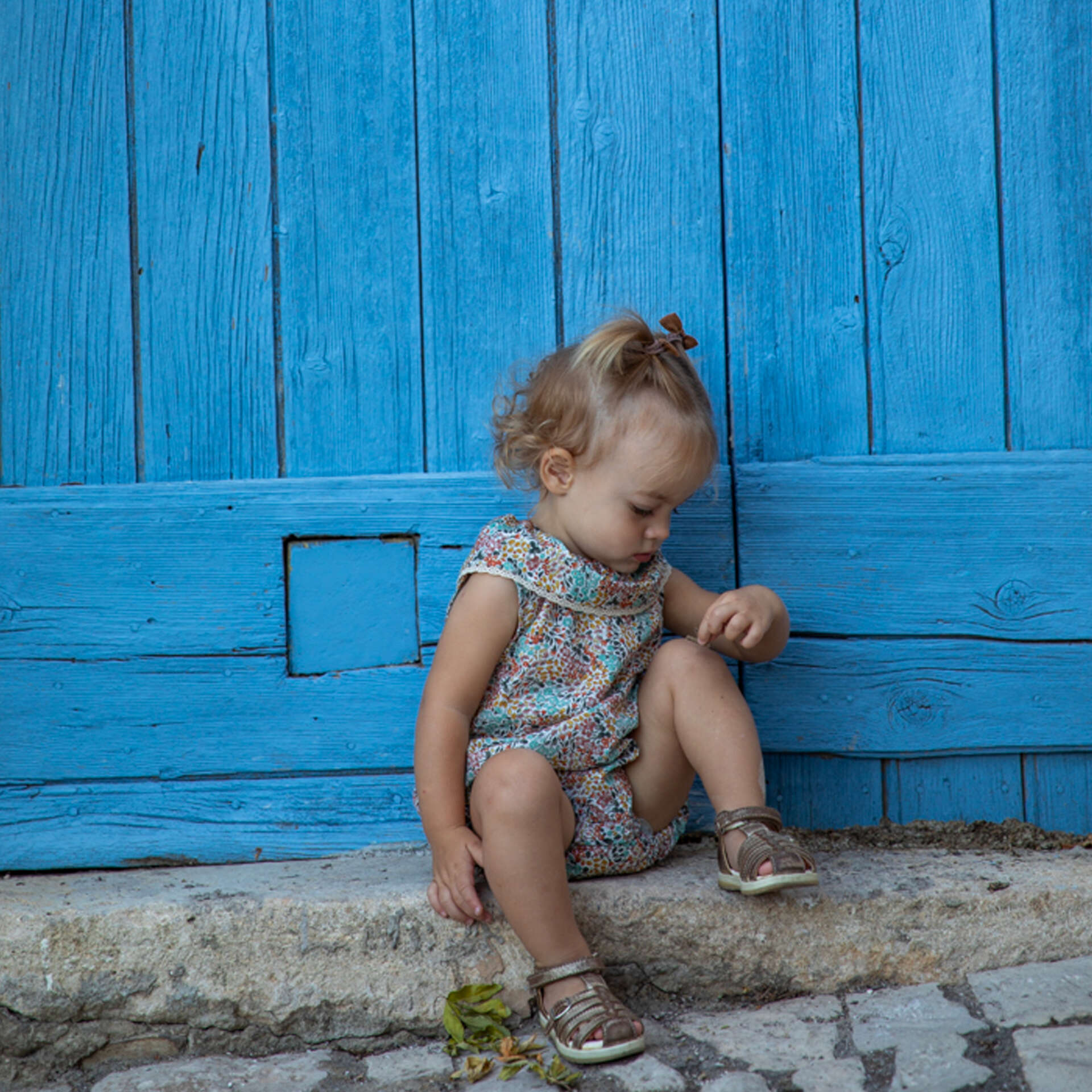 Barboteuse cérémonie fleuri JONQUILLE