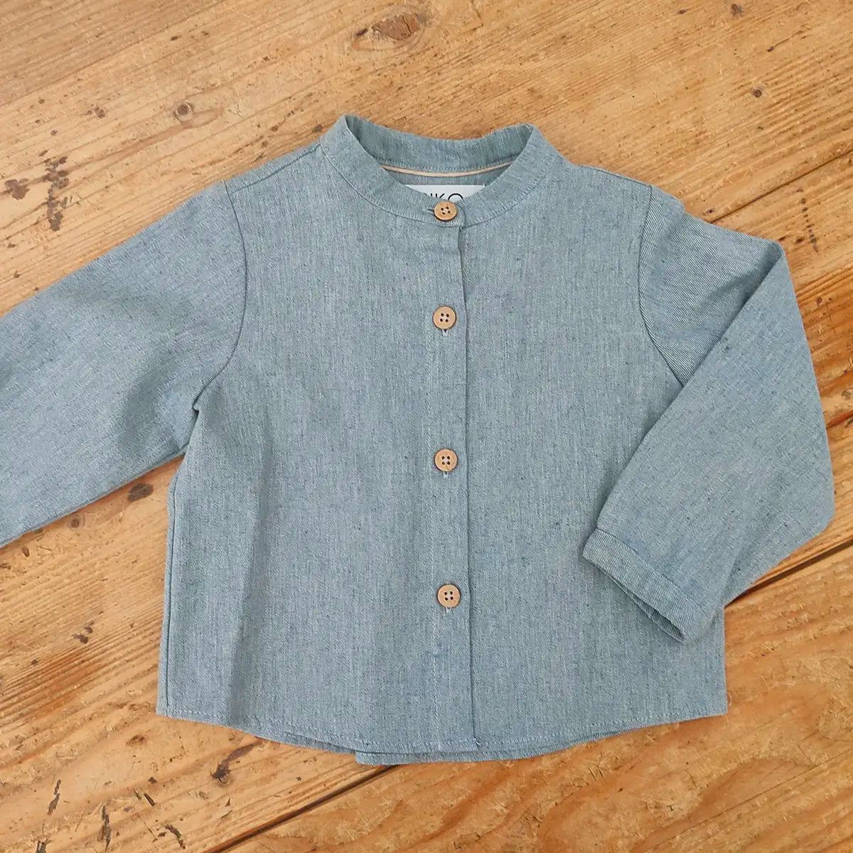 Chemise garçon bleu CEDRAT