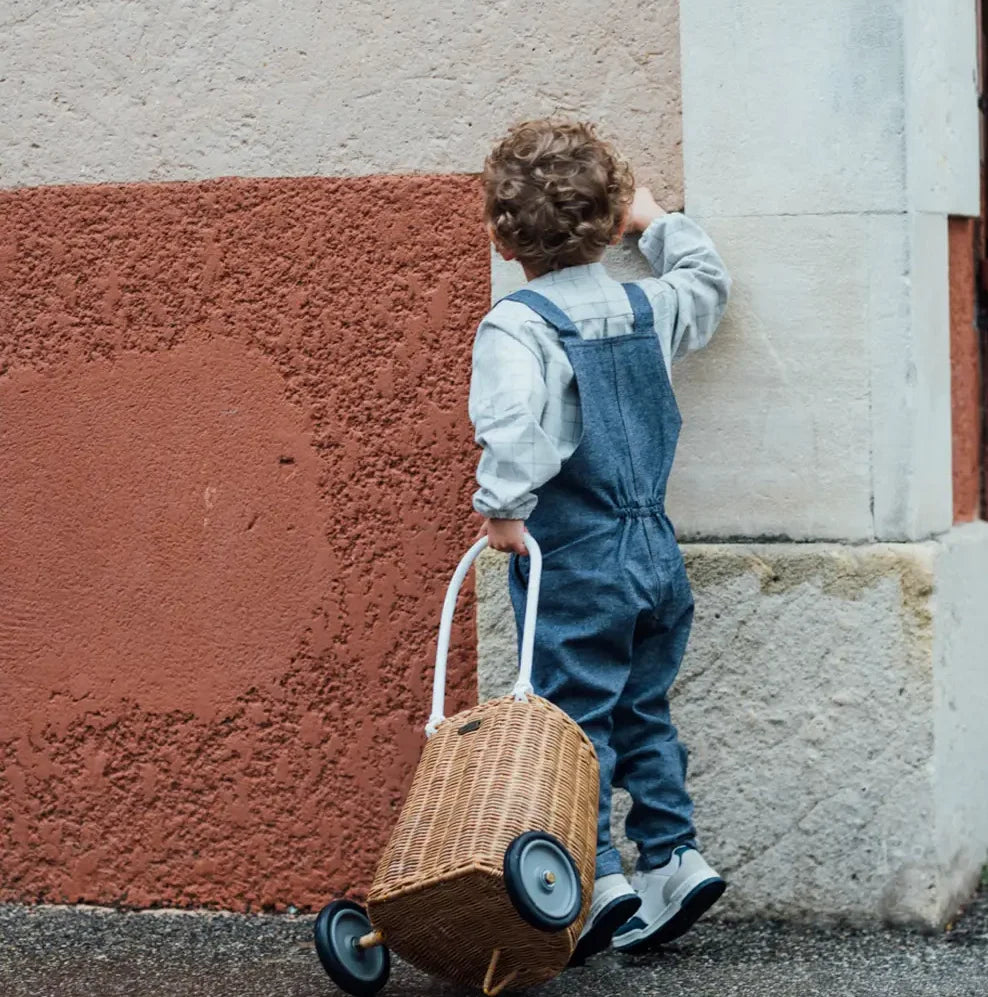 Salopette bébé jeans REGLISSE