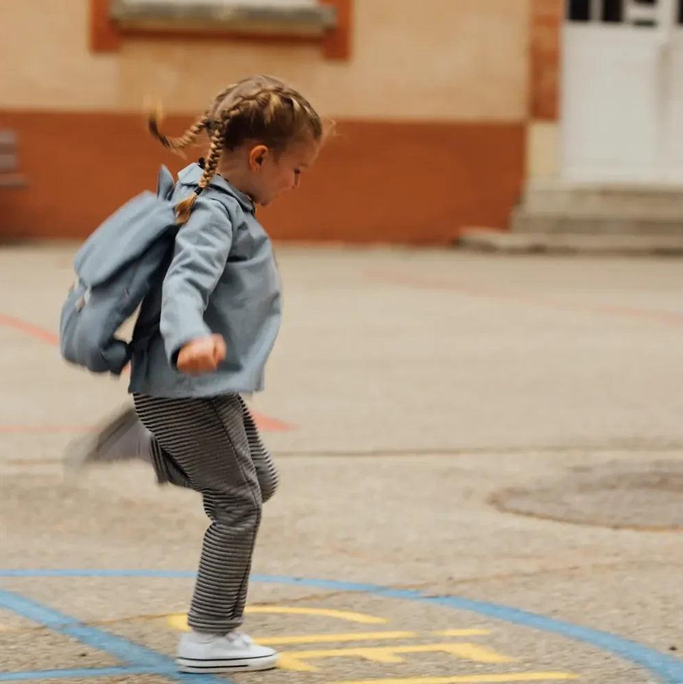 Pantalon enfant rayures marin ARBOUSIER