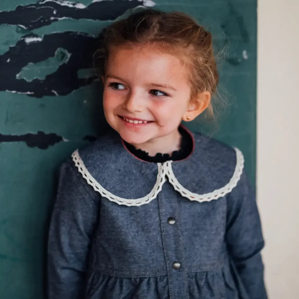 Robe jeans bébé BERGAMOTE