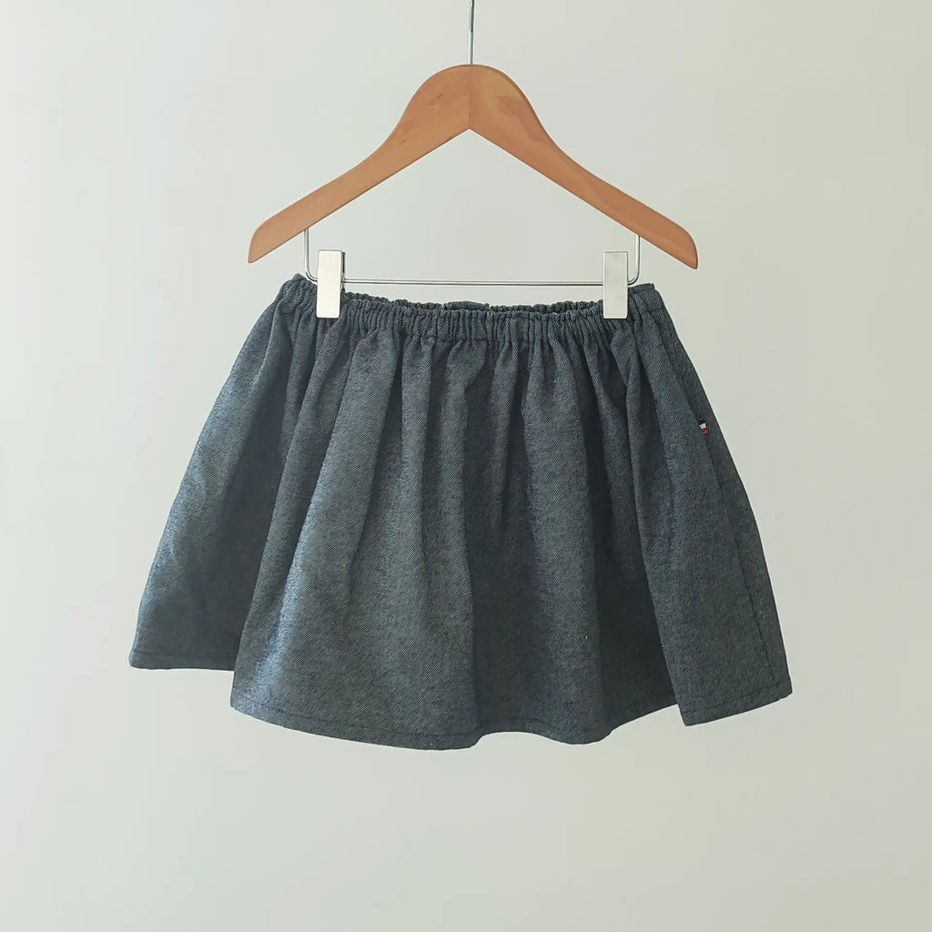 Jupe fille jeans VERVEINE