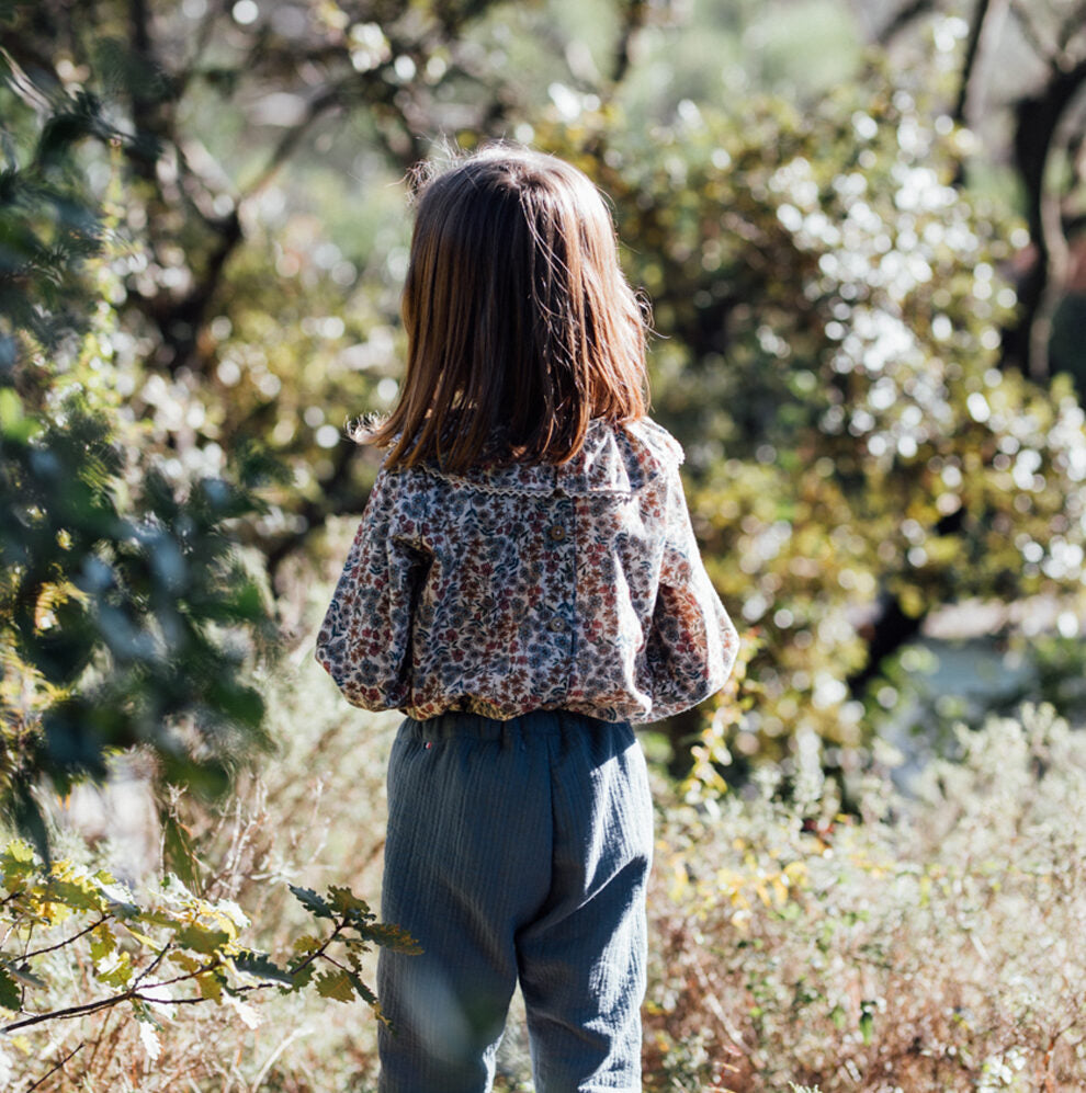 Pantalon enfant coton quilté ARBOUSIER