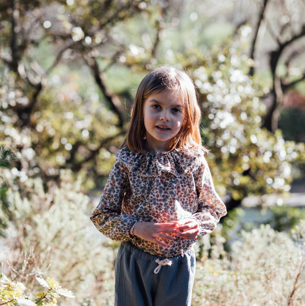 Pantalon enfant coton quilté ARBOUSIER