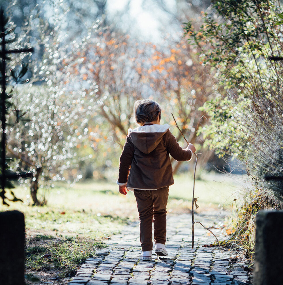 Pantalon enfant velours côtelé ARBOUSIER