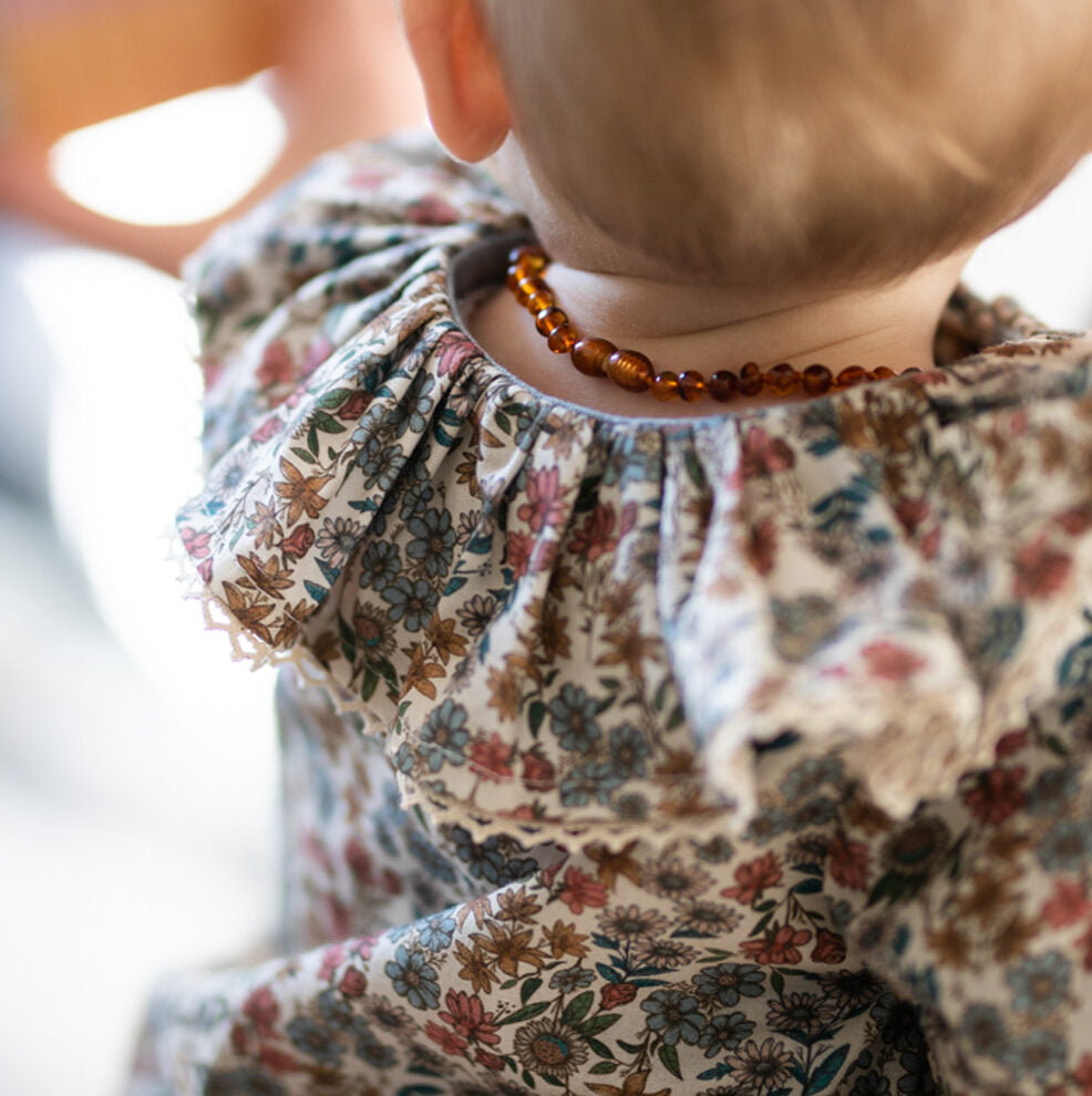 Barboteuse fille fleuri THYM