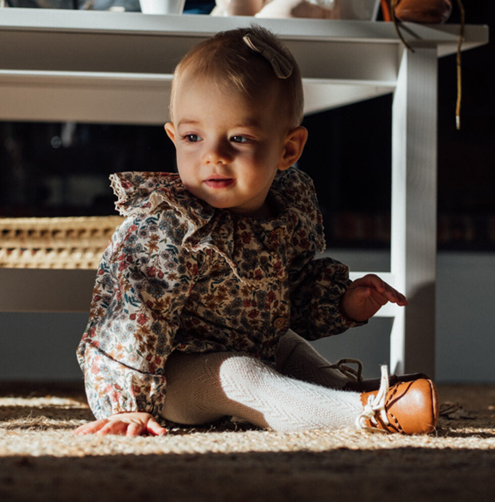 Barboteuse fille fleuri THYM