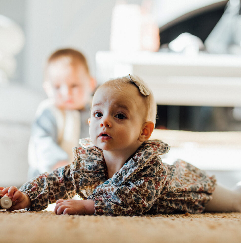 Barboteuse fille fleuri THYM