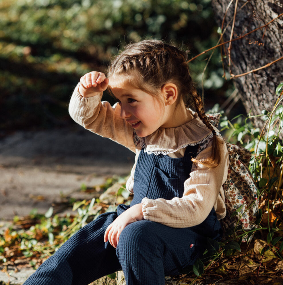 Salopette enfant nid d'abeille OLIVIER