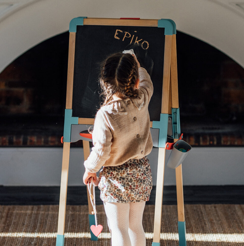 Bloomer fleuri pour bébé. En coton bio GOTS imprimé. Fabrication française.