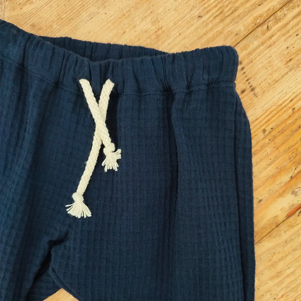Pantalon bébé nid d'abeille ARBOUSIER