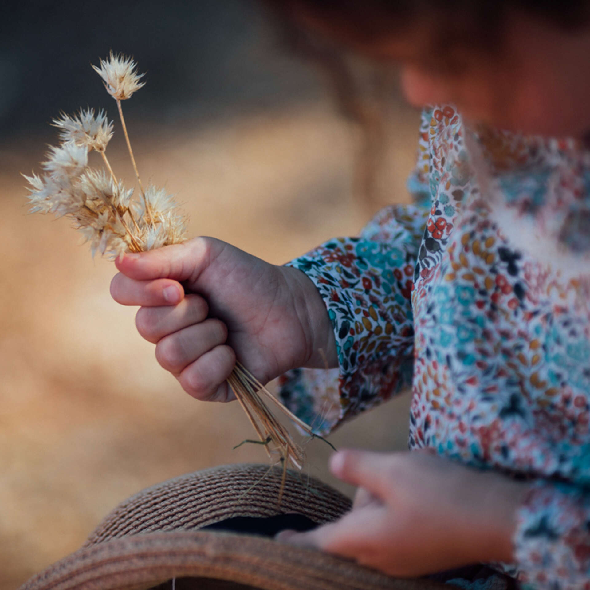 Blouse fille fleuri LAURIER