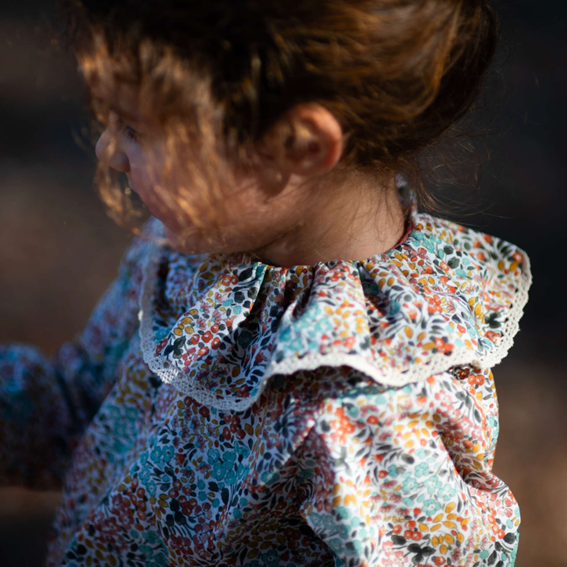 Découvrez la blouse fille fleurie LAURIER d'Epiko