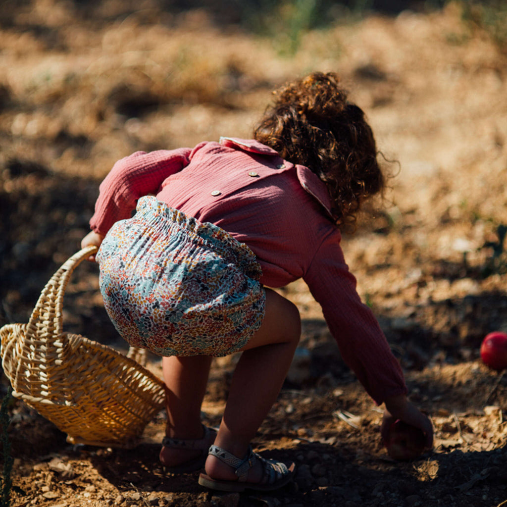 Bloomer bébé fleuri RHUBARBE