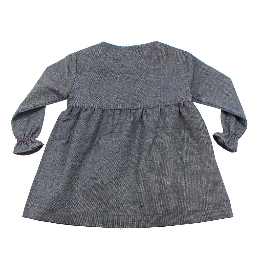 Robe jeans fille BERGAMOTE