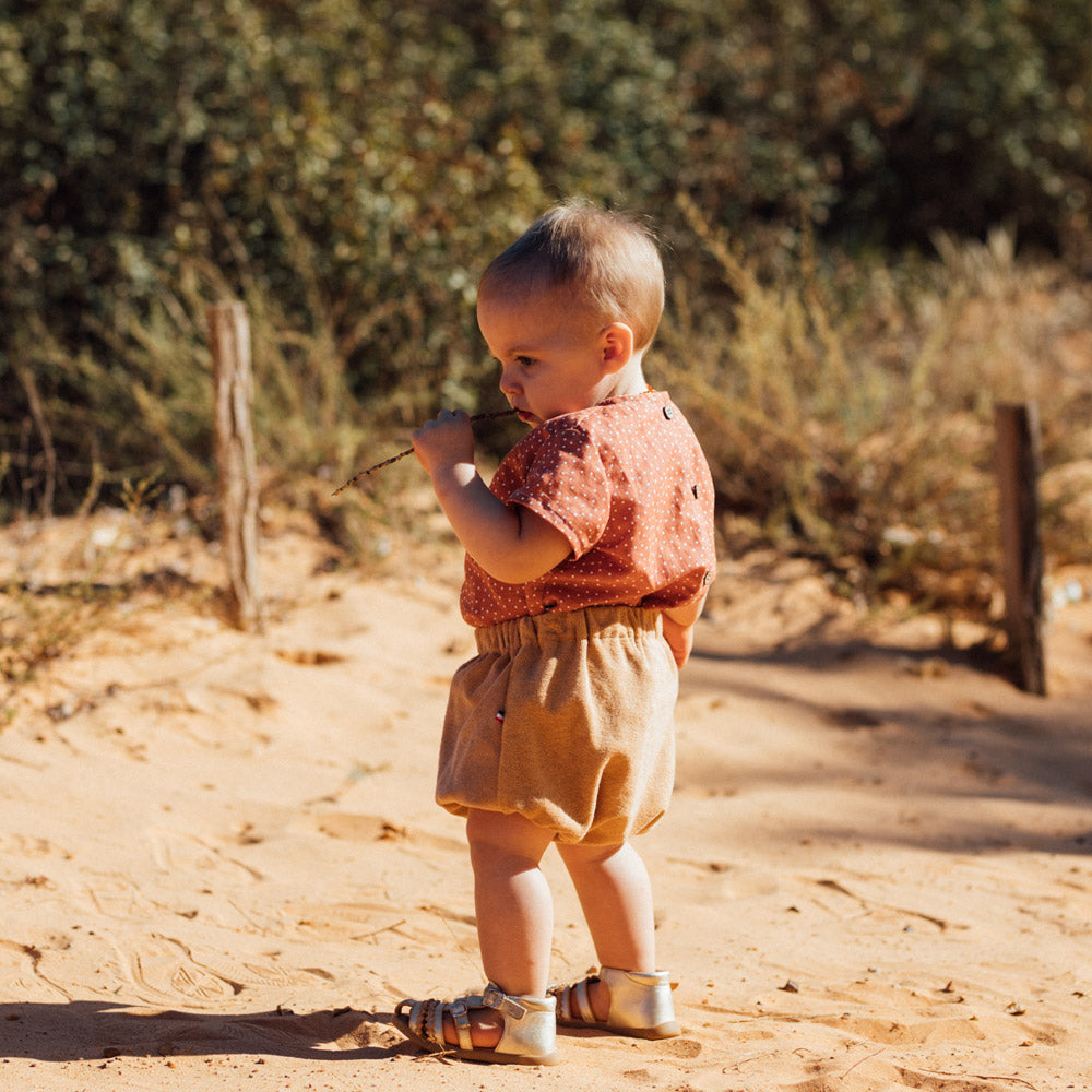 Bloomer bébé éponge ocre ROMARIN