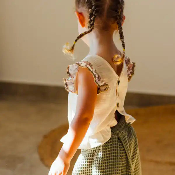 Top bébé en coton bio BEGONIA