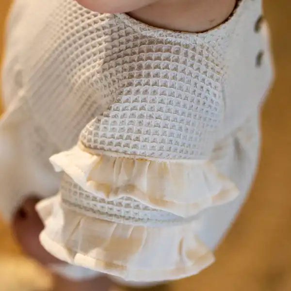 Barboteuse bébé nid d'abeille JONC