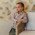 Veste bébé en coton bio SAULE