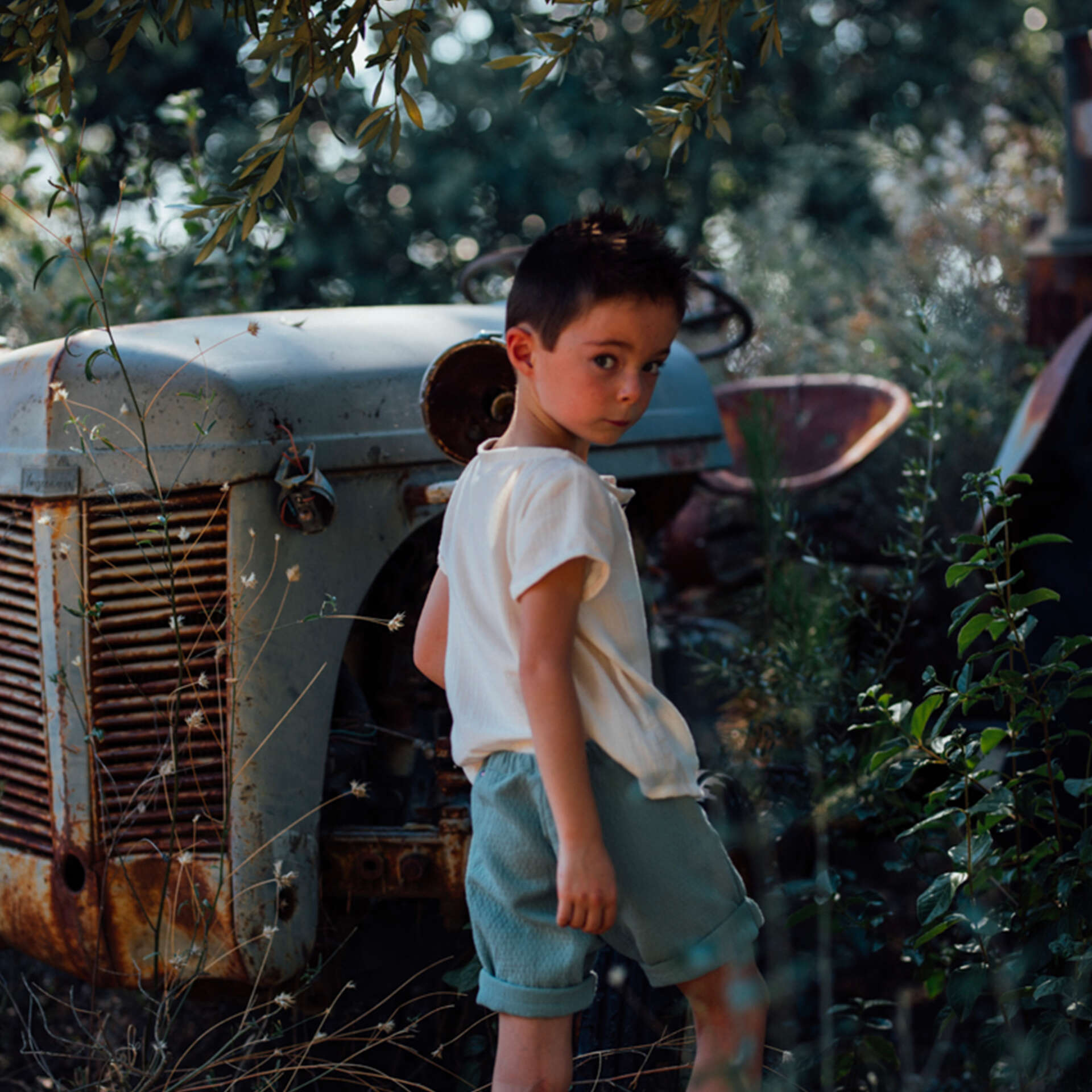 Short enfant coton bio FICUS