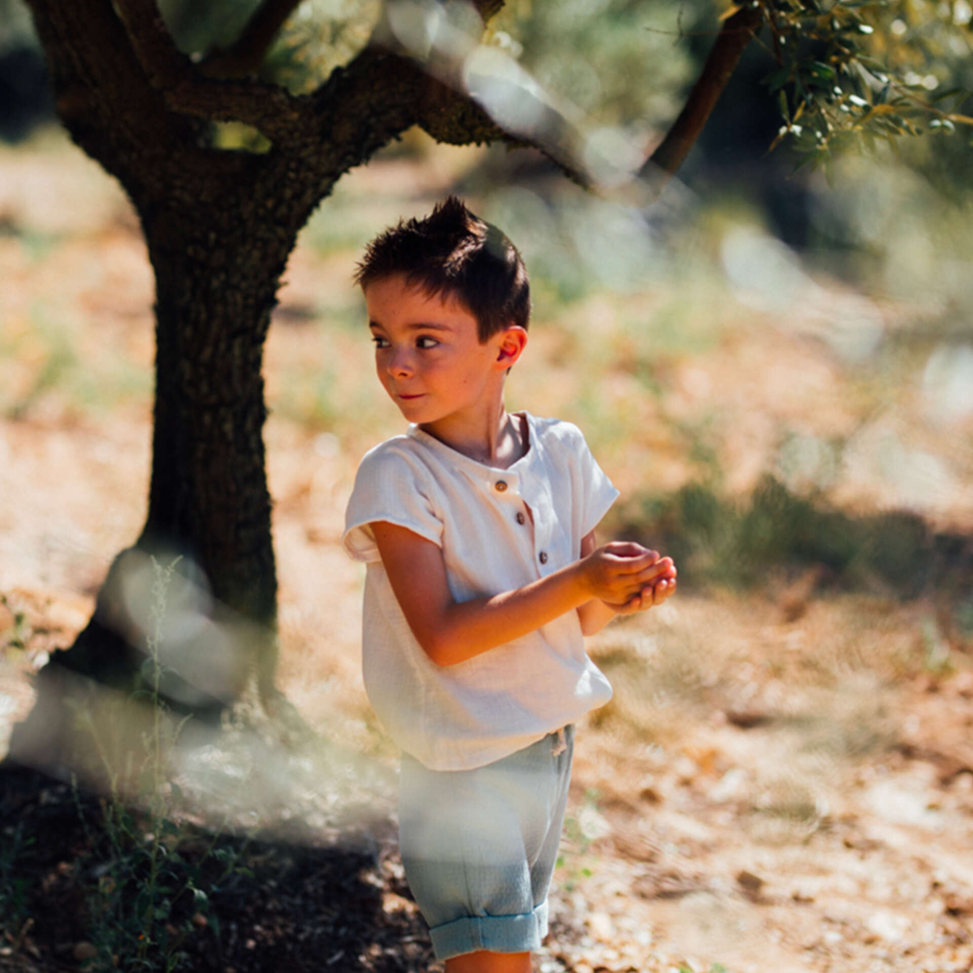 Short enfant coton bio FICUS