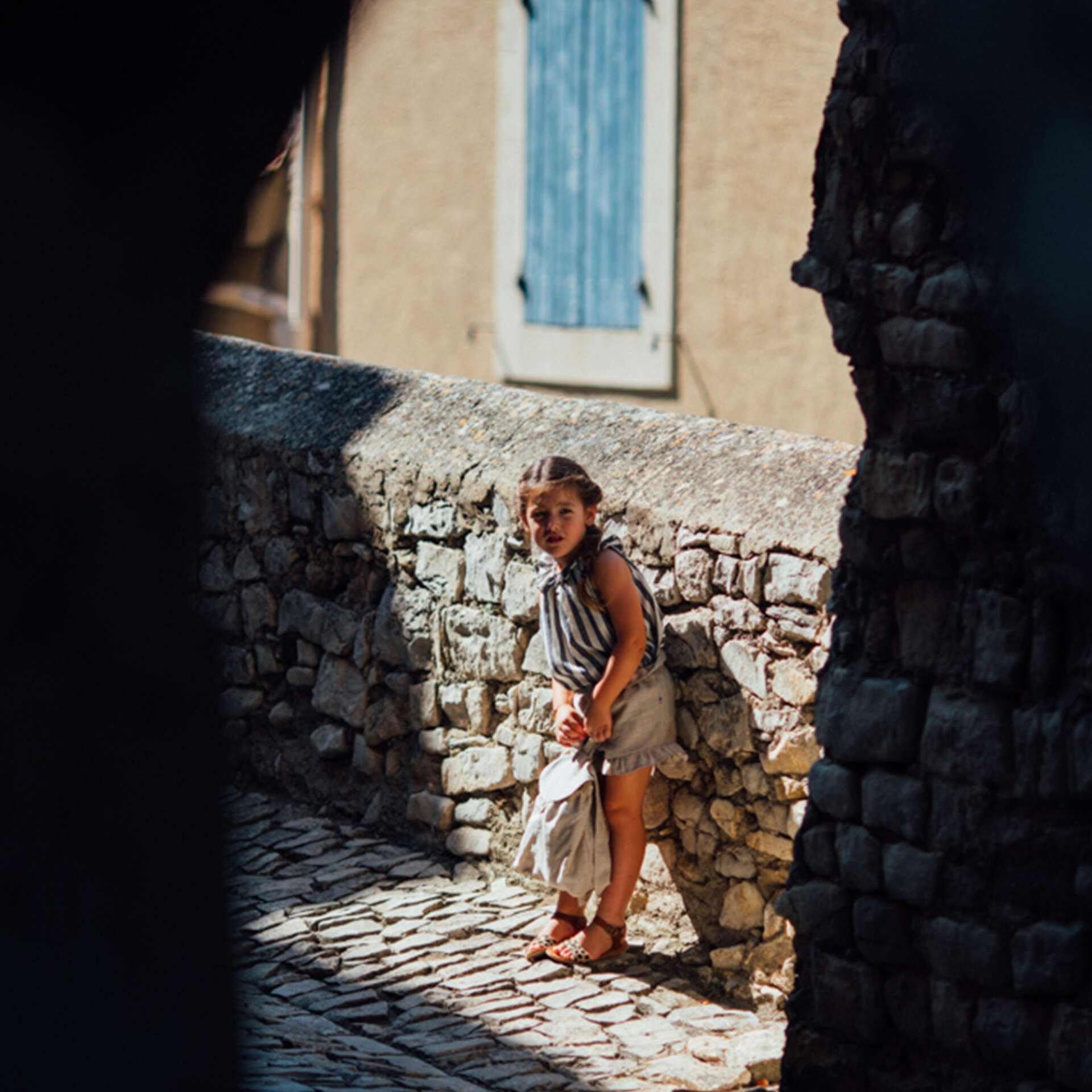 Sac à dos enfant lin naturel GENET