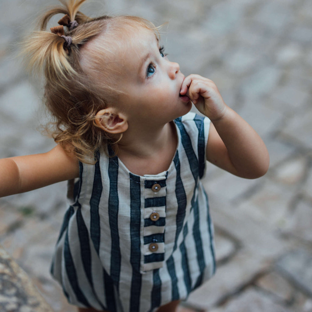 Barboteuse bébé rayures JASMIN