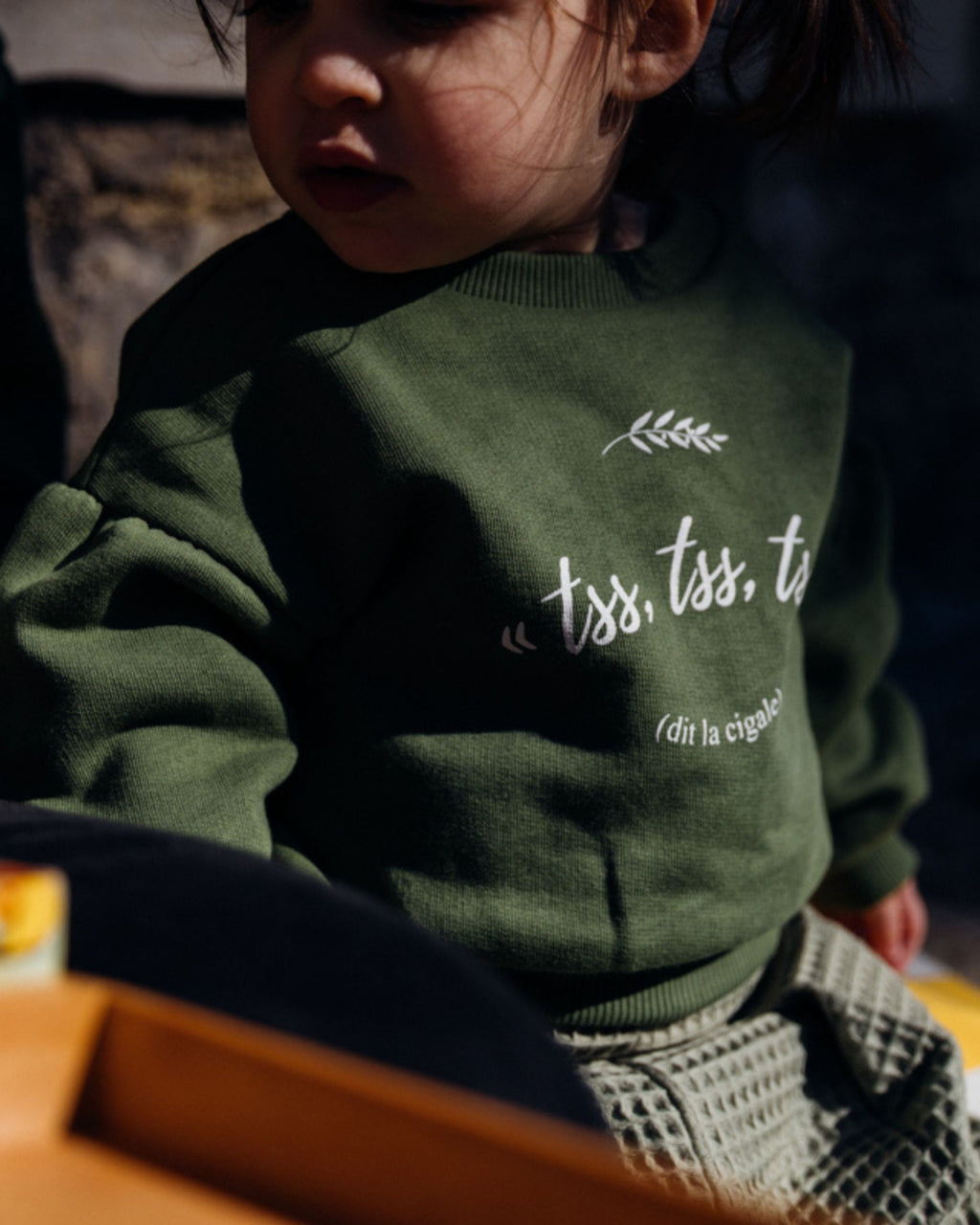 Sweat femme vert olive MAGNOLIA