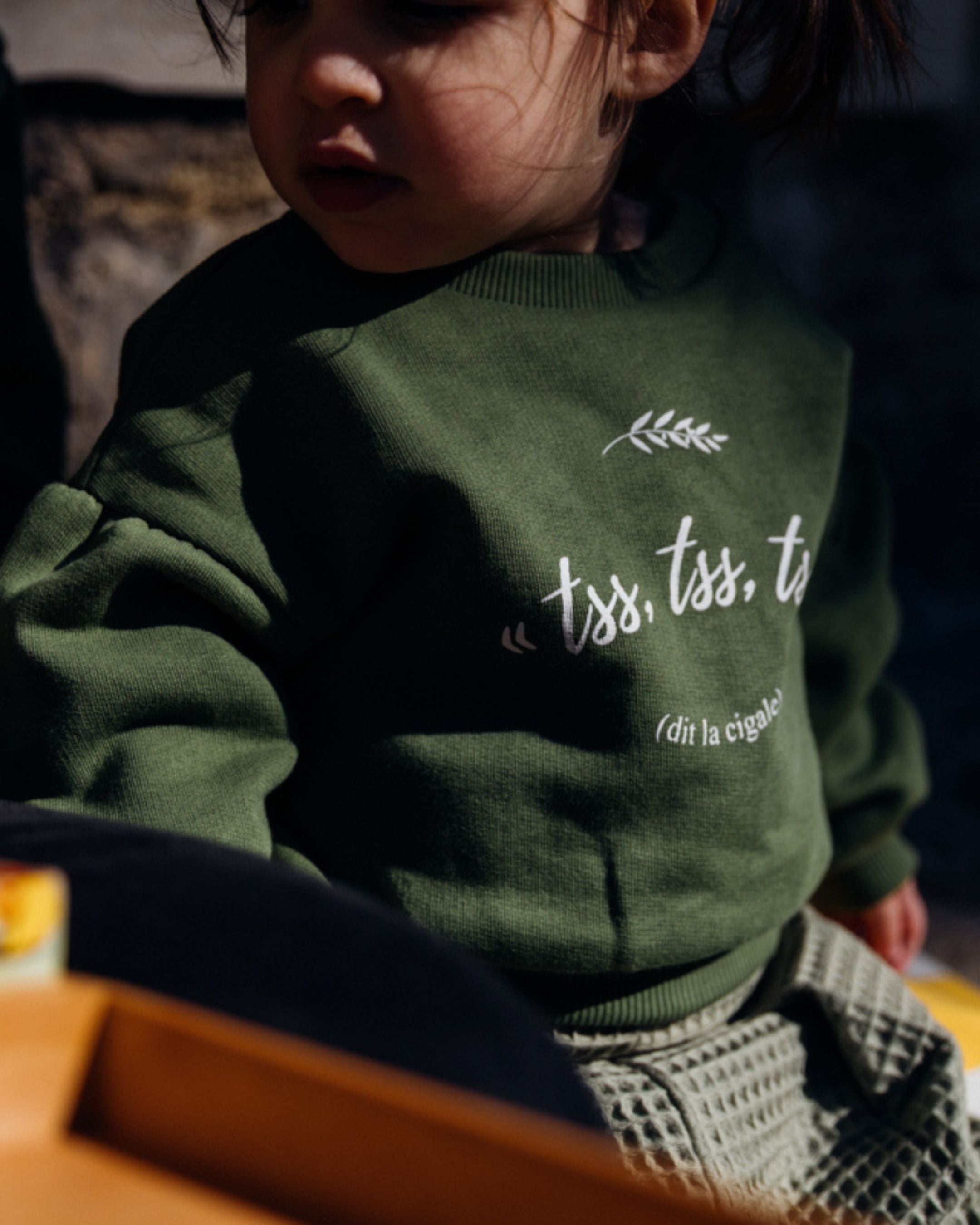 Sweat femme vert olive MAGNOLIA