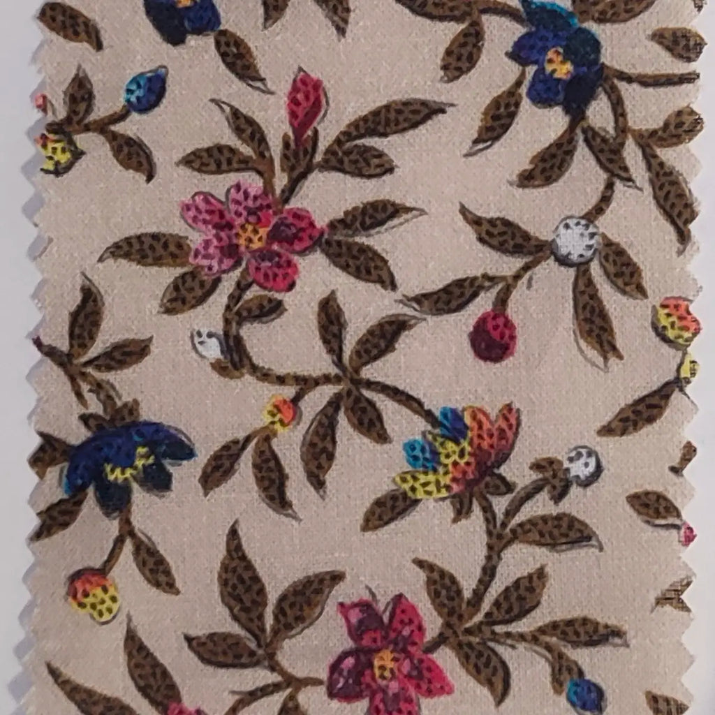 Blouse bébé fleurie en coton bio COLZA