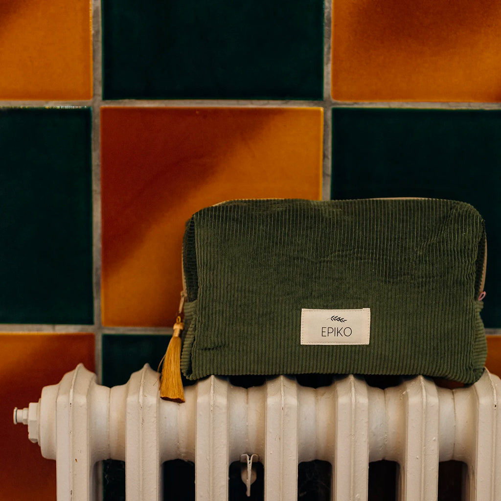 Trousse de toilette bébé velours FEVE