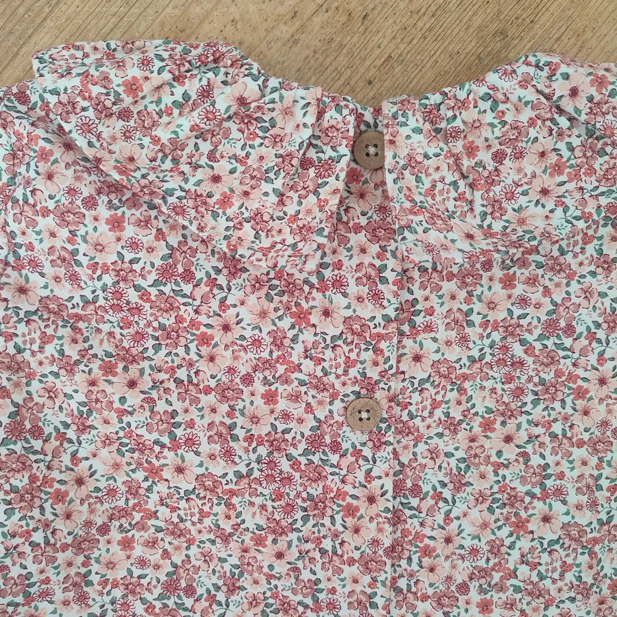 Blouse à fleurs enfant LAURIER