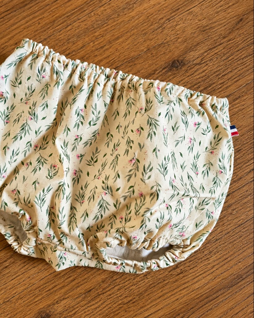 Epiko Bloomer Bloomer bébé en coton bio ROMARIN Mode durable made in france et europe