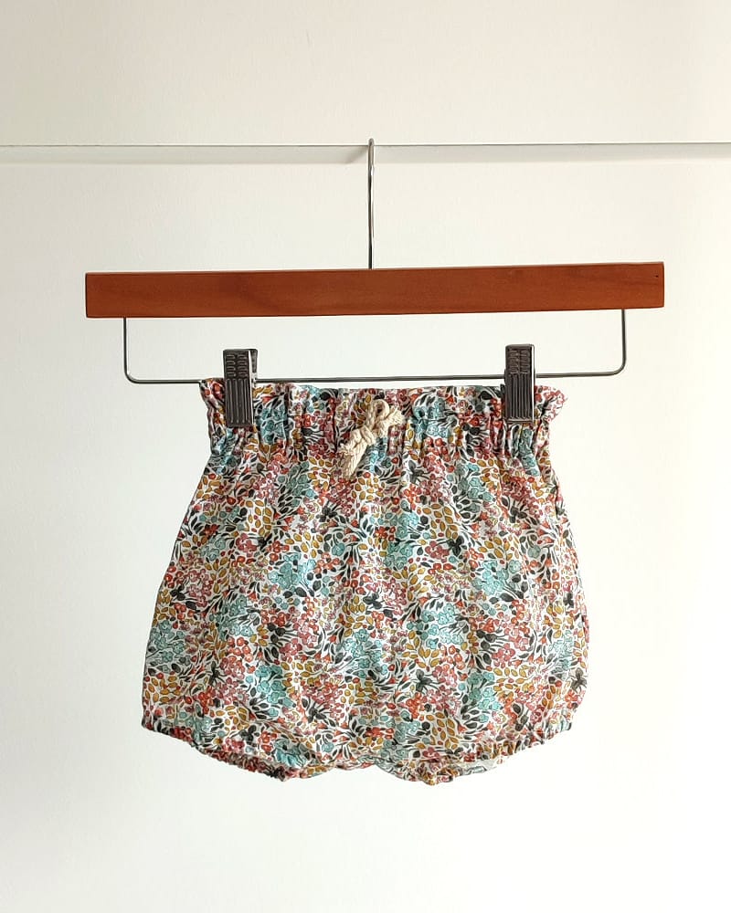Epiko Bloomer Bloomer bébé fleuri RHUBARBE Mode durable made in france et europe